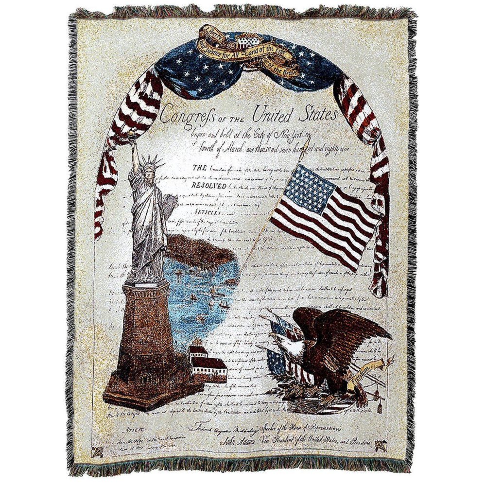 Freedom Tapestry Throw